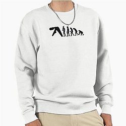 Aphex Twin Human Evolution Pullover Sweatshirt