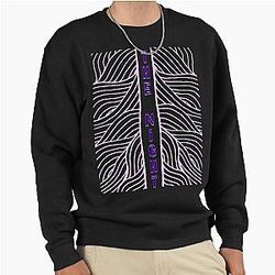Aphex Twin Trippy Pattern Crystal Castles Pullover Sweatshirt