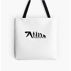 Aphex Twin Human Evolution Tote Bag