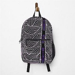 Aphex Twin Trippy Pattern Crystal Castles Backpack
