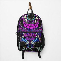 Aphex Twin Trippy Pattern Crystal Castles Back Pack