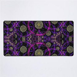 Aphex Twin Pattern Crystal Castles Desk Mat