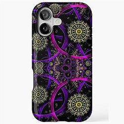 Aphex Twin Pattern Crystal Castles iPhone Tough Case