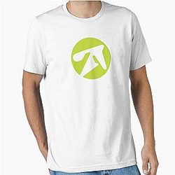 Aphex Twin Alternative Style Logo in Green Essential T-Shirt