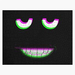 Aphex Twin trippy face Boards Of Canada Jigsaw Puzzle