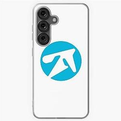 Aphex Twin Alternative Style Logo In Blue Samsung Galaxy Soft Phone Case