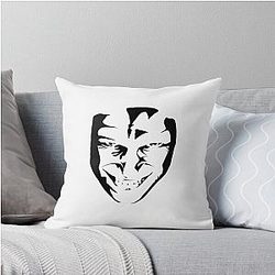 Aphex Twin Face Throw Pillow