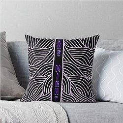 Aphex Twin Tricky Pattern Crystal Castles Throw Pillow