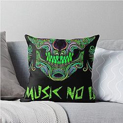 Crystal Castles Throw Pillow with Trippy Patterns Inspired by The Aphex Twin