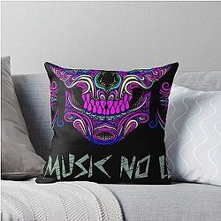 Aphex Twin Trippy Pattern Crystal Castles Throw Pillow