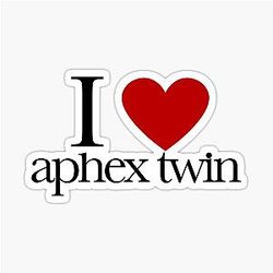 I Heart Aphex Twin Sticker