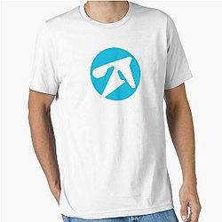 Aphex Twin Alternative Style Logo In Blue Essential T