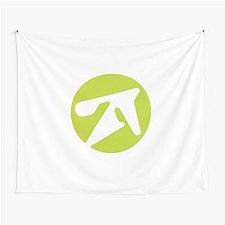 Aphex Twin Alternative Style Logo in Green Tapestry