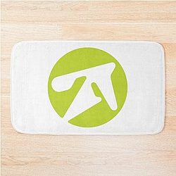 Aphex Twin Alternative Style Logo in Green Bath Mat