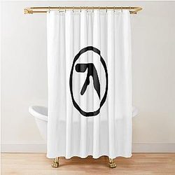 Aphex Twin Shower Curtain
