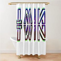 Mirror Aphex Twin Merchandise Crystal Castles Shower Curtain