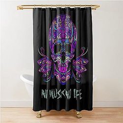 Aphex Twin Trippy Crystal Castles Shower Curtain