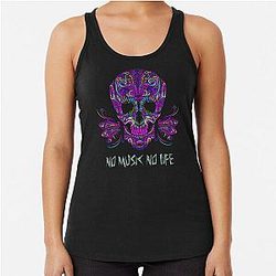 Aphex twin trippy pattern crystal castles Racerback Tank Top