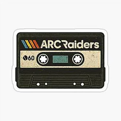 Arc Raiders Cassette Sticker