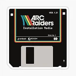 Arc Raiders Floppy Disk Stickers