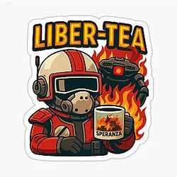 Arc Raiders Liber Tea Sticker