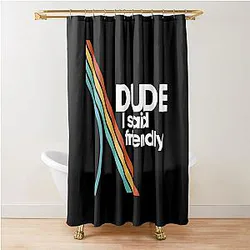 Arc Raiders Friendly Shower Curtain