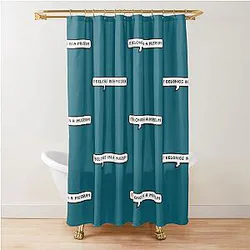 Arc Raiders Liber Tea Shower Curtain