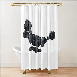 Arc Raiders Rocketeer Shower Curtain