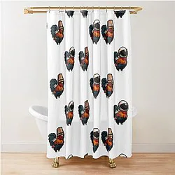 Character Fan Art Inspired By Arc Raiders Shower Curtain