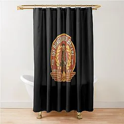 Vintage Burnt Peanut Alliance ARC Raiders Shower Curtain