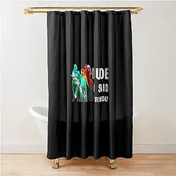 Friendly ARC Raiders Robot Gamer Shower Curtain