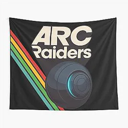 ARC Raiders Custom Fireball Logo Tapestry
