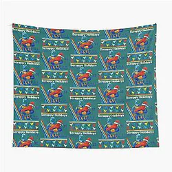 Arc Raiders Rooster Scrappy Holidays Christmas Arc Raiders Tapestry