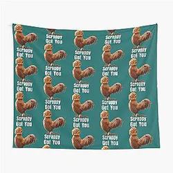 Scrappy Got You Chicken Arc Raiders Tapestry