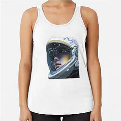 ARC Raiders - Futuristic Sci-Fi Shooter - Post-Apocalyptic Battle Design for Gamers Racerback Tank Top