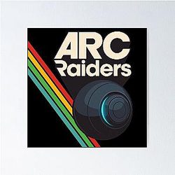 ARC Raiders Custom Fireball Logo Poster