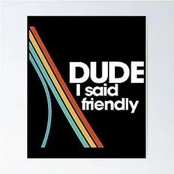 Arc Raiders Friendly Poster