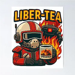 Arc Raiders Liber Tea Poster