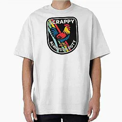 Scrappy Rooster ARC Raiders Inspired Oversized T-Shirt