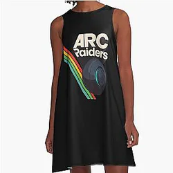 ARC Raiders - Custom Fireball Logo Aline Dress