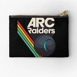ARC Raiders Custom Fireball Logo Zipper Pouch