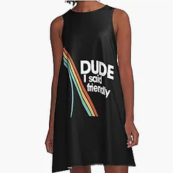 Arc Raiders Friendly A-Line Dress