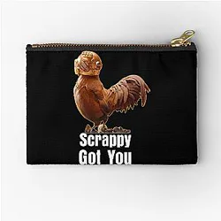 Scrapped You Chicken Zipper Pouch