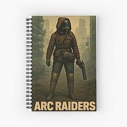 ARC Raiders Bog Walker Spiral Notebook