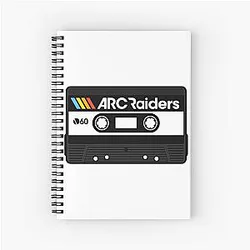 Arc Raiders Cassette Notebook