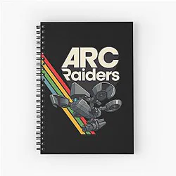 ARC Raider - Custom Hornet Logo Spiral Notebook