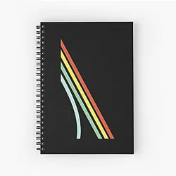 Arc Raiders Rainbow Spiral Notebook