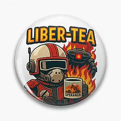 Arc Raiders Liber Tea Pin