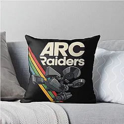 ARC Raiders Custom Hornet Logo Throw Pillow