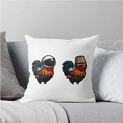 Character Fanart Inspired by Arc Raiders Throw Pillow